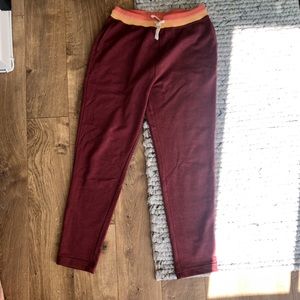 New Chubbies maroon red lounge pants / sweatpants M